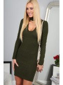 Khaki Dress 1020 - Magazin online - Boutique